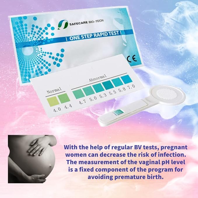 One Step Thrush & Bacterial Vaginosis (BV) pH Rapid Test Device 3 Kits Self Testing