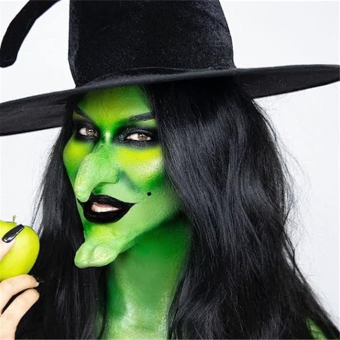 Go Ho 6 Colors Face Body Paint for Halloween Makeup,White &Black &Red&Yellow&Green&Royal Blue Face Paint,Waterproof Professional USA Flag Face Painting,Halloween Cosplay SFX Makeup Palette