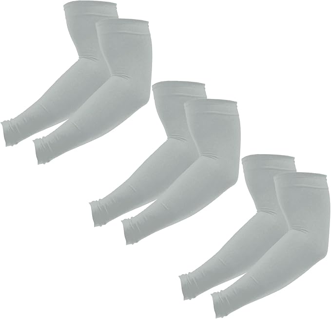 PFFY 2 Pairs UV Protection Cooling Arm Sleeves for Men and Women UPF 50 Sun Sleeve