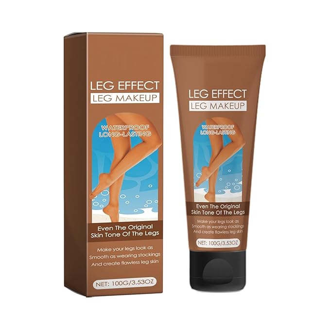 Leg Makeup Waterproof No Transfer, Flawless Looking Leg and Body Tattoos and Scar Cover up Makeup Concealer for All Skin.(3# Bronze)
