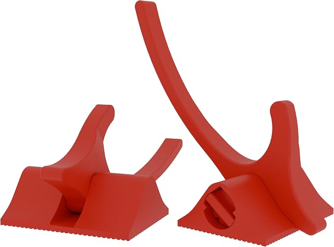 Hip Flexor, Iliacus  & Psoas Release Tool V2 – Reinforced Trigger‑Point Massage Hook for Sciatica, Back & Posture Relief | Myofascial Self‑Therapy Device (Red)