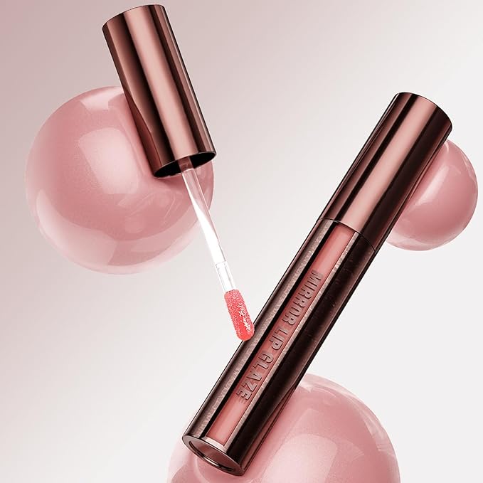 3 Colors Moisturizing Glossy Lip Gloss Lipstick Tint，Korean Long Lasting & Waterproof Lip Stain| Glossy Lip Gloss with Lovely Soft Butter Gloss | Buildable, Blendable, Moisturizing, Non-Sticky