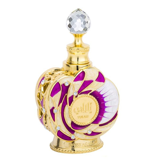 Swiss Arabian Yulali - Luxury Products From Dubai - Long Lasting And Addictive Personal Perfume Oil Fragrance - A Seductive Signature Aroma - 0.5 Oz