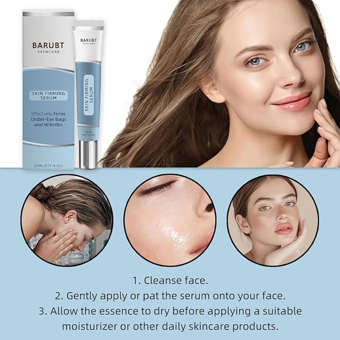 Instant Firming Eye Serum, Targets Under-Eye Bags, Wrinkles Dark Circles & Fine Lines, Anti-Aging Formula,15ml(0.49 oz)