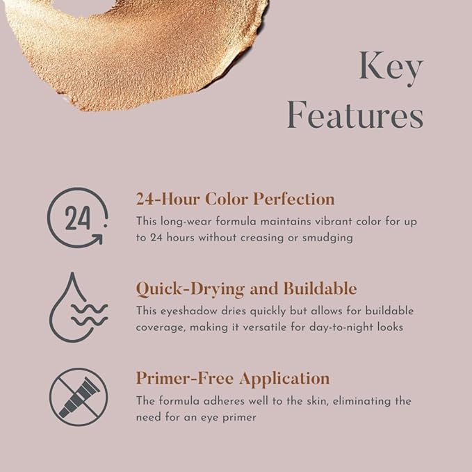 dome BEAUTY Eye Jewels (Platinum) (24K Gold, 0.15 fl oz)
