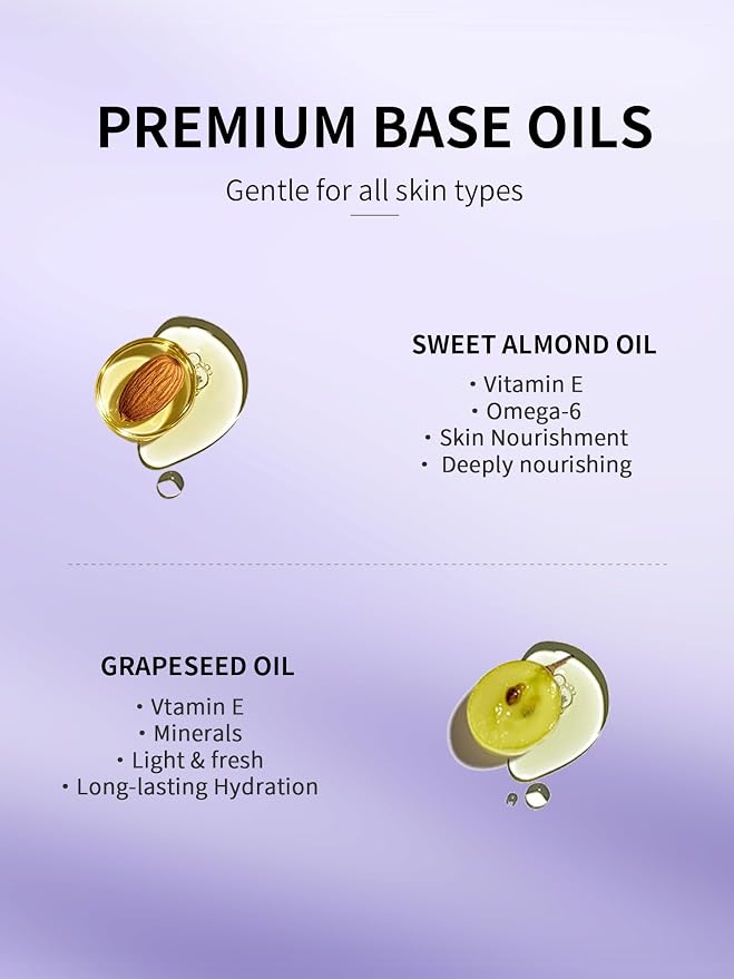 Tranquility Sleep Massage Oil 5ml (0.17 fl oz) – Travel Size with Rare Agarwood (Oud) & Lily, 100% Plant-Based Non-Greasy Fast-Absorbing – Eases Muscle Tension, Gua Sha & Bedtime Relaxation