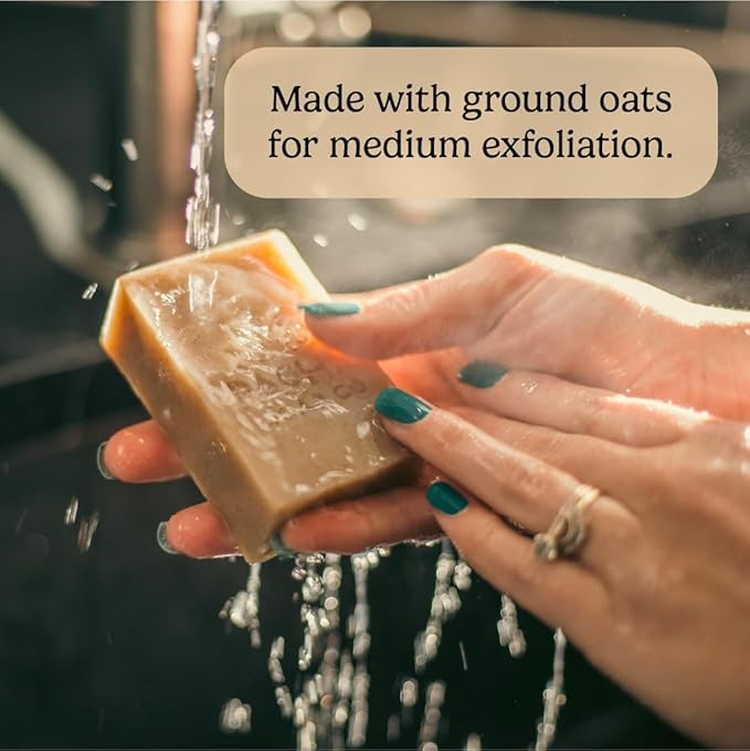 Pacha Soap Co. Bar Soap, Dirty Hippie, 3-Pack (4 oz ea) - Scents of Patchouli, Nutmeg, & Clove - Premium, Handcrafted, Hydrating, Natural Face Wash, Hand Cleanser, Body Wash, Soothing Essential Oils
