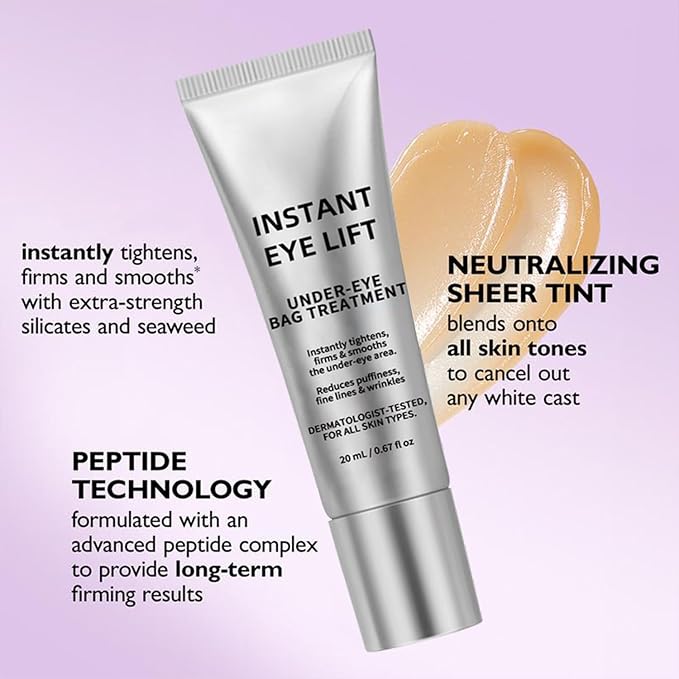 Perfection Eye Tightener, Instant & Temporary Under Eyes Tightener Cream, Easy-Wear Formula for Eye Bags & Puffiness