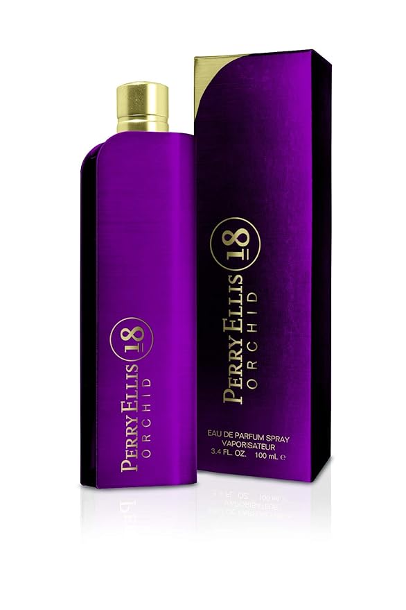 Perry Ellis Fragrances Perry ellis 18 orchid for women - 4-piece gift set, 3.4 Fl Ounce