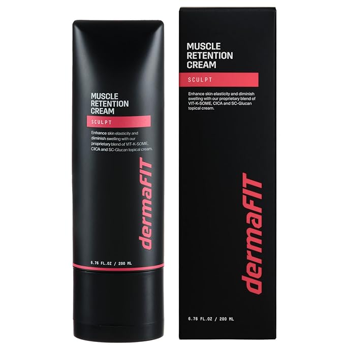 Sculpt Muscle Maintenance Body Cream - Shaped & Balanced Body - Safe Lose Fat Without Yo-Yo Effect, Post Workout, 200ml, Topical Analgesic for Muscle, Work Great with Protein Supplements