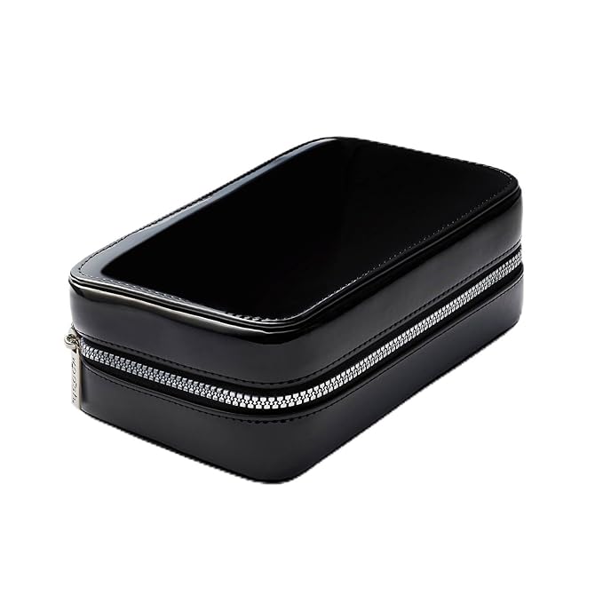 Woosh Beauty, Jetsetter Bundle in #2.5 Medium Tan, Fold out Face Original, Essential Brush Set, Travel Case in Black