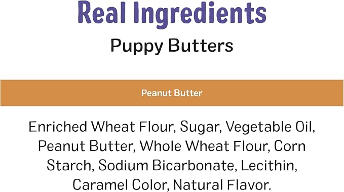 Three Dog Bakery Peanut Butter Lovers Dog Treats - 28.8 oz - 2 Pack | Crunchy Sandwich Cookies with Creamy Peanut Butter Filling