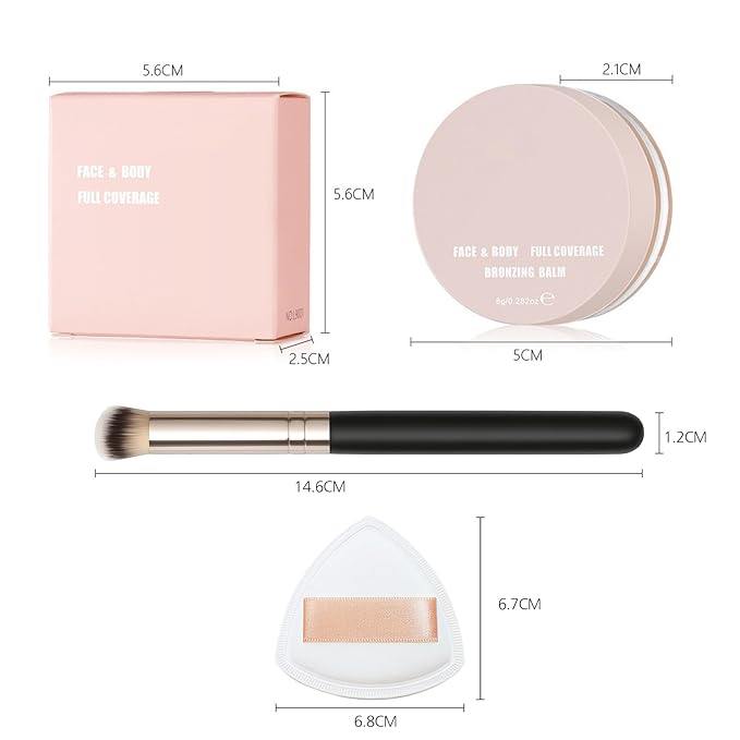 Erinde Full Coverage Tattoo Cover Up Makeup Waterproof, Under Eye Concealer for Dark Circles, Color Corrector, Long-Lasting Cream Concealer for Tattoos Scars & Face Blemishes Redness, 04 Nougatine