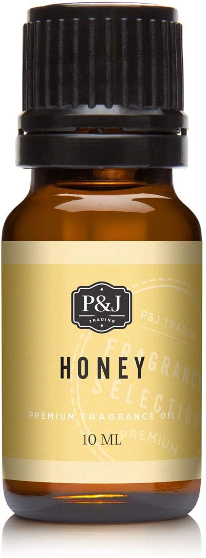 P&J Trading Fragrance Oil for Diffusers for Home - Honey 10ml Fragrance Scents for Candle Making - Soap Making Supplies & Car Diffuser Scents