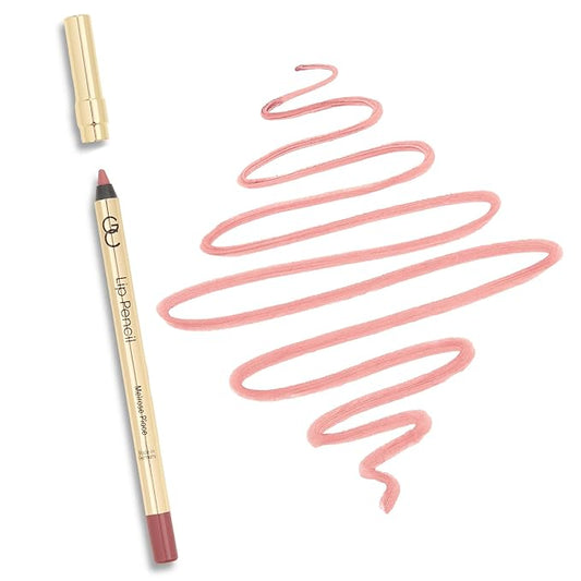 Gerard Cosmetics Lip Pencil (Melrose Place), Ultra Pigmented Matte Rosy Brown Lip Liner, Long Lasting, Hydrating Creamy Formula, Cruelty Free