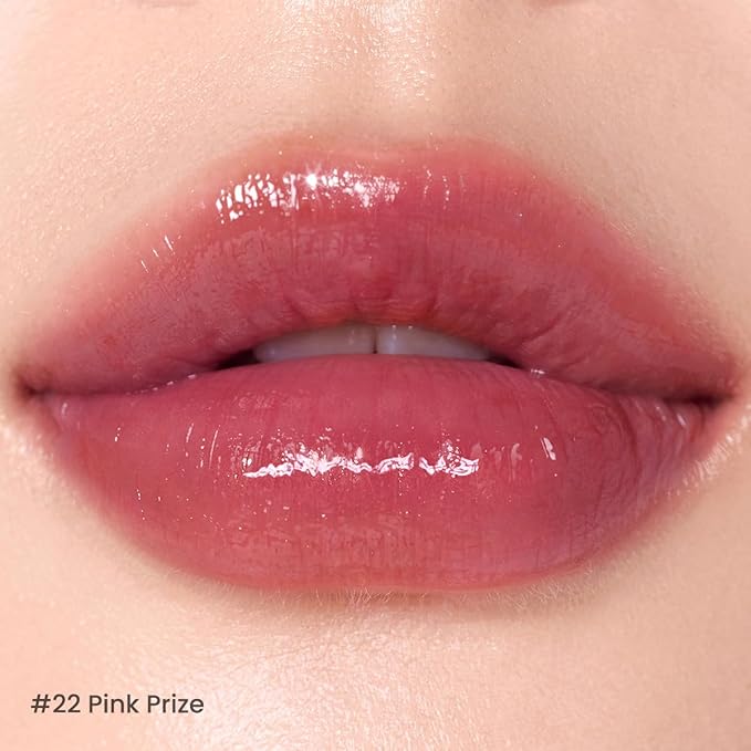 Peripera Ink Mood Glowy Tint | Lip-Plumping, Naturally Moisturizing, Lightweight, Glow-Boosting, Long-Lasting, Comfortable, Non-Sticky, No White Film (022 PINK PRIZE (LUCKY LOTTERY))