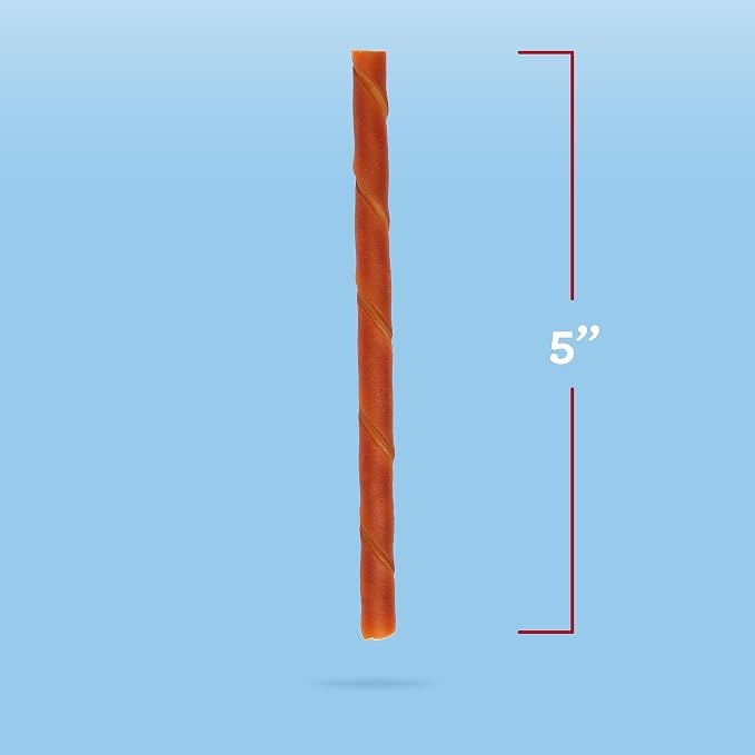SmartBones Twist Sticks Rawhide-Free Dog Treats, Real Sirloin, 50 Count | With Real Sirloin & Chicken, Easy To Digest Chew, No Artificial Preservatives or Flavors, For Adult Dogs