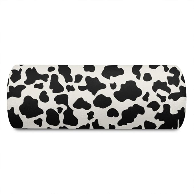 Knee Pillow for Back Sleeping – Half Moon Bolster Pillow for Under Knee While Sleeping Support, Leg & Back Pain Relief (21.5x9x5 Inches)