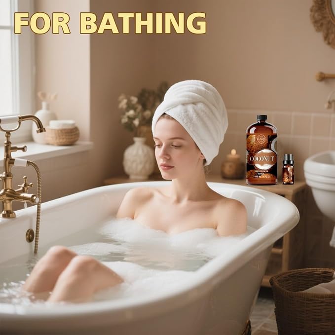 Jasmine Essential Oil 16.33oz for Diffuser & Home Scent | Exotic jasmine scent for diffuser, aromatherapy, spa, candle making, soap crafting, DIY projects, large volume