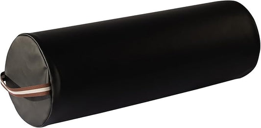 Master Massage 9" Full Round Bolster - Black, 1count