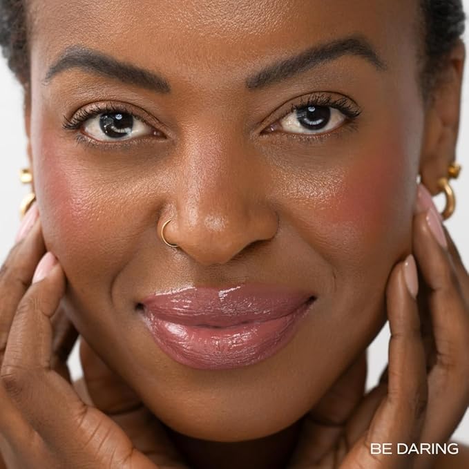 Your Best Self Peptide Hydrating Lip Gloss - Dusty Rose - Be Daring