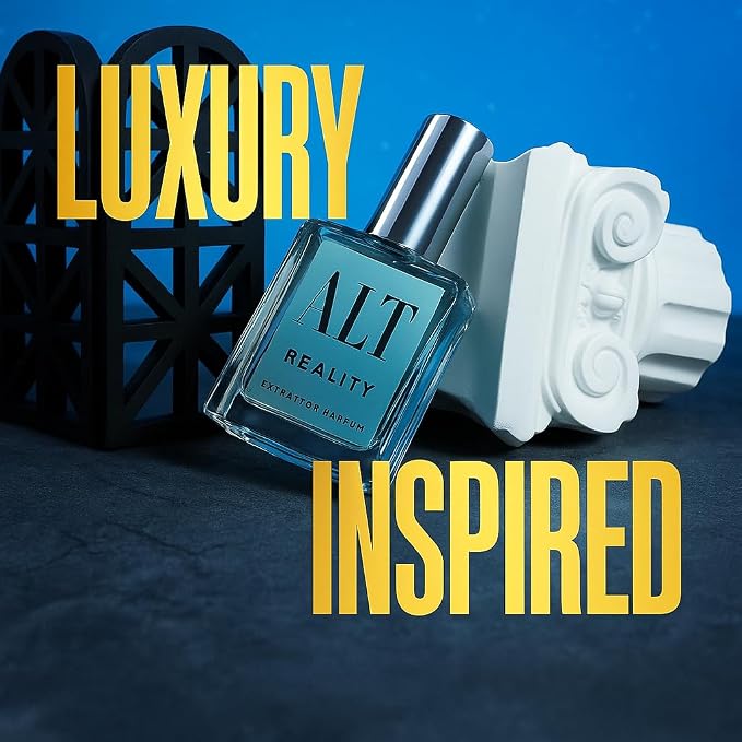 ALT. FRAGRANCES Reality – Inspired by Imagination Perfume for Men, Extrait de Parfum, Long Lasting Citrus Ginger Fragrance, Fresh Spicy Scent, Travel Size Luxury Men's Fragrances, 60ml