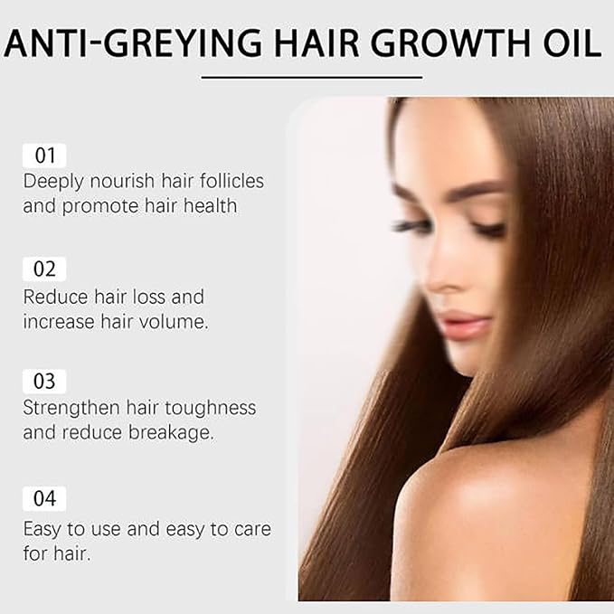 Onest Cosmetics Anti-Greying Hair Growth Oil, Onestcosmetics Anti Greying Hair Growth Oil Enriched with Amla and Sunflower,Onest Cosmetics Rosemary Hair Oil Serum Anti Hair Loss Nourishing Serum