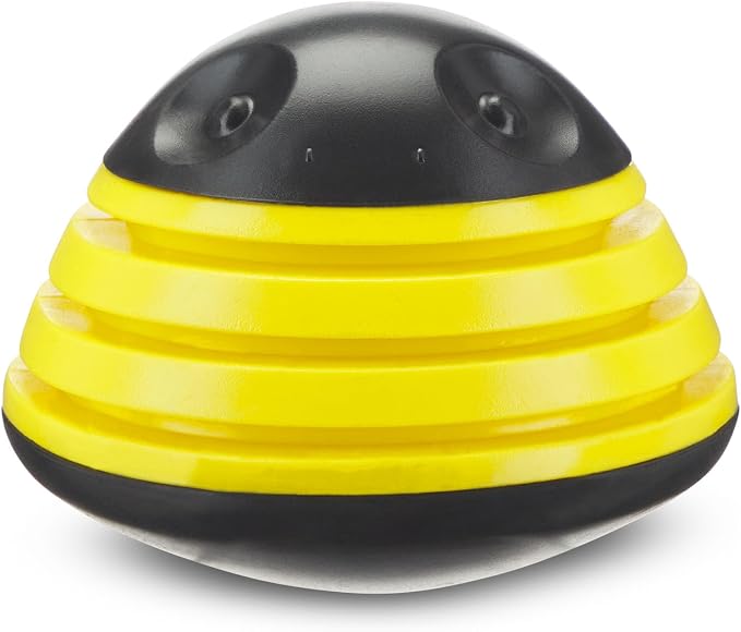 BARK Busy Bee Treat Spreading Super Chewer Toy for Aggressive Chewers - Medium and Large Dogs