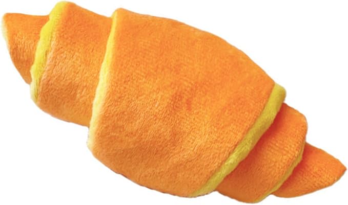 Interactive Dog Chewing Toy Treat Dispenser Plush Fabric Squeaky for Small and Puppy Entertainment and Chewing