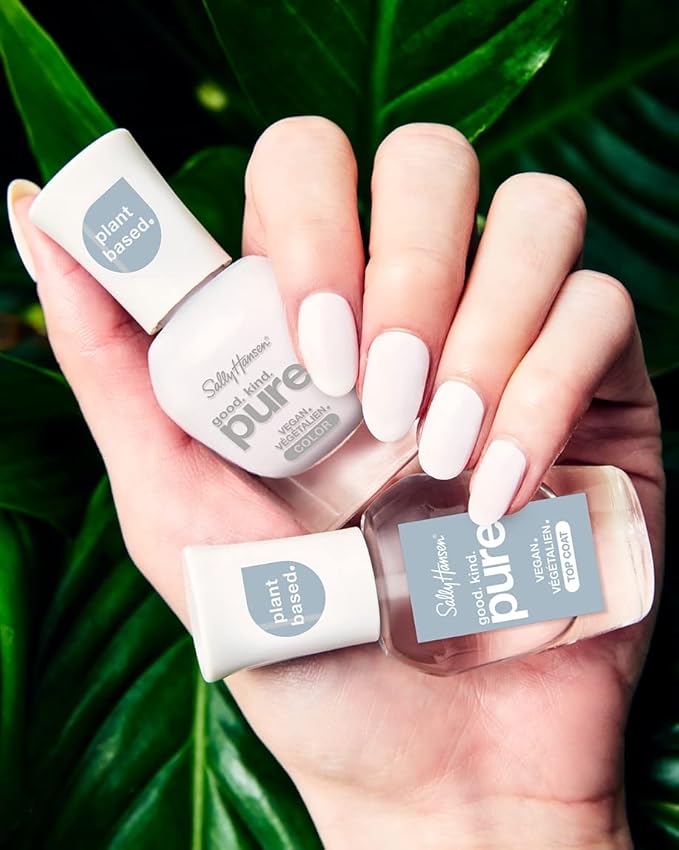 Sally Hansen Good.Kind.Pure Nail Polish, Light Lychee, 0.33 Fl Oz, Packaging May Vary (Pack of 2)