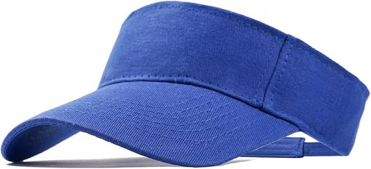 ANDICEQY Sports Sun Visor Hat, Sun Hat Visors for Women and Men for Outdoor | Adjustable Sun Visor Hats, Lightweight & Breathable, Cotton, Ideal for Running, Tennis, Golf, Outdoor Sports and Beach