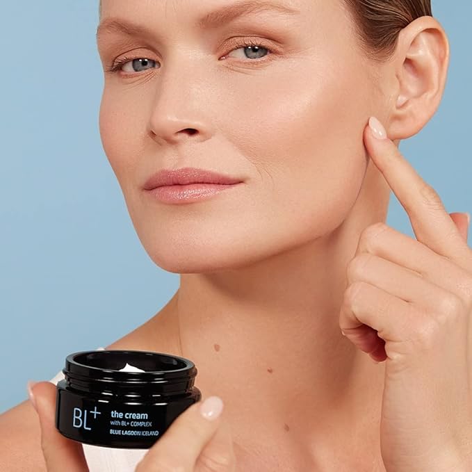 Blue Lagoon - BL+ The Cream Whipped Facial Moisturizer | Sustainable, Bioactive Luxury Skincare (Full Size, 1.7 oz | 50 ml)