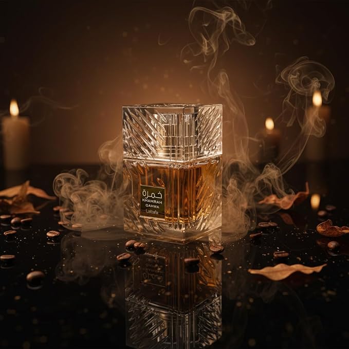 Lattafa Khamrah & Khamrah Qahwa Eau De Parfum Unisex 3.4 Fl Oz | Long-Lasting Arabic Perfume for Men & Women | Luxury Fragrance Gift Set | Spicy, Sweet & Woody Scent