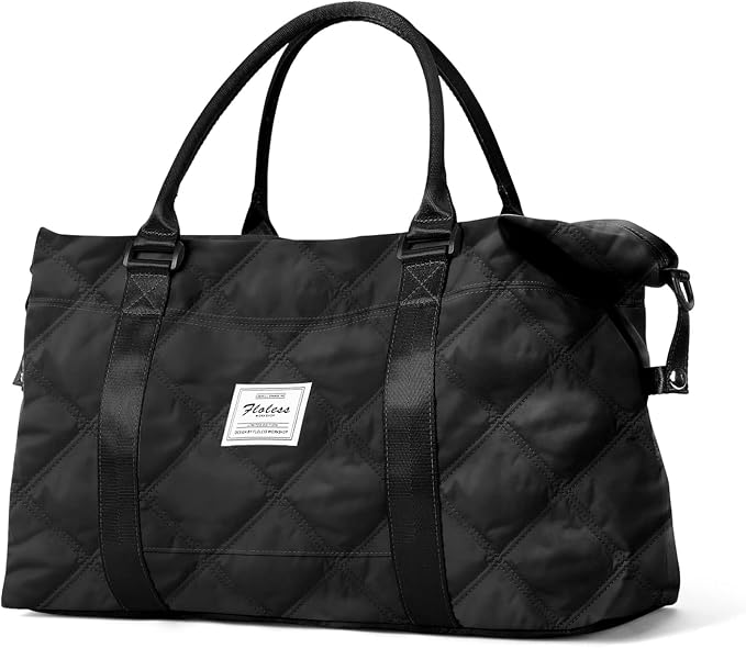 Travel Duffel Bag, Carry On Overnight Weekender Bags for Women | Travel Bag with Wet Pocket & Trolley Sleeve, For Spirit Airlines 18x14x8 Personal Item Bag
