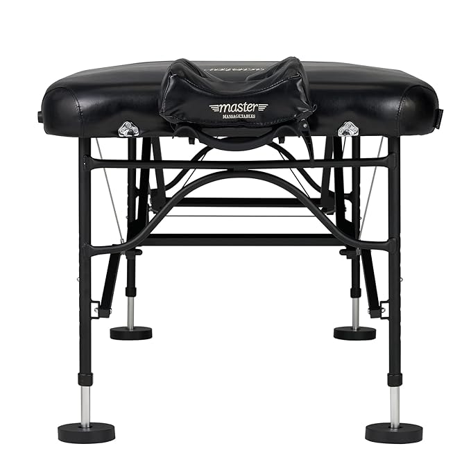 Master Massage Stratomaster Ultralight Portable Massage Table, Black, 30 Inch