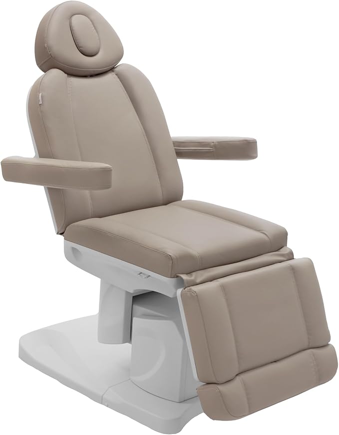 SKINACT Bellage Electric Treatment Table (Chair) 4 Electric Adjustable Motors (Taupe)