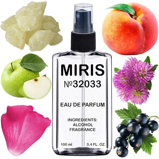 MIRIS No. 32033, Inspired by Dylan Blue Pour Femme, Long-Lasting Eau de Parfum for Women, Spray 3.4 Fl Oz / 100 ml