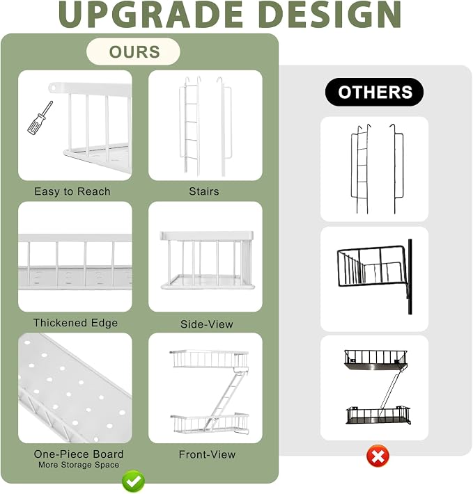Fire Escape Wall Shelf White - Modern New York City Wall Decorative Display Ladder Floating Shelves for Bedroom, Home Decor, Action Figure Display (2.5-Tier)