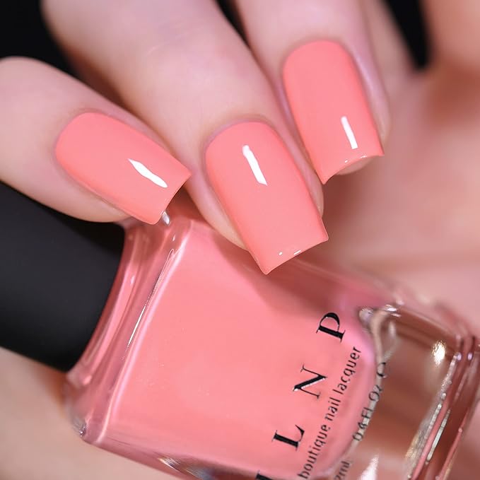 ILNP Hailey - Soft Hibiscus Pink Holographic Nail Polish