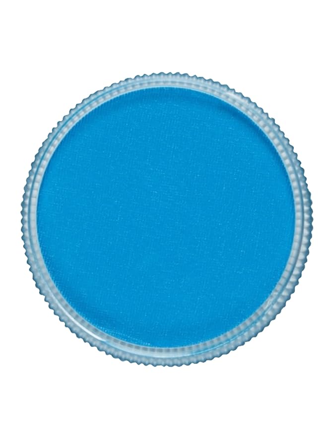 Face and Body Paint Neon Blue(30gm) Non-Toxic High-Quality Paint for Children and Adults Halloween Makeup, Costumes, Festivals