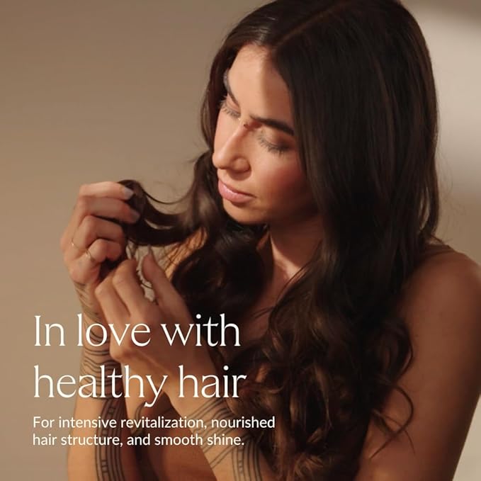 khadi ROSE REPAIR Ayurvedic Shampoo - Intensive regeneration & nourishing care for damaged hair - 100% natural & silicone-free - 6.7 fl oz
