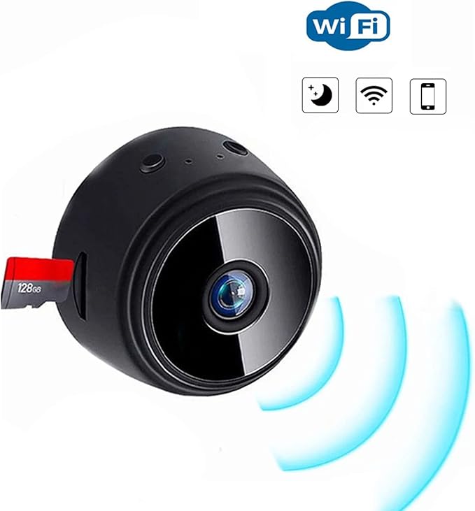 Home Security Camera,1080P Door Camera, Smart Camera for, Pet Camera for Room Baby Dog (Black), PUSOKEIG3E26VAING-11