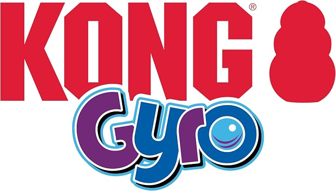 KONG Gyro, Interactive Treat-Dispensing Dog Toy, for Medium/Large Dogs | Interactive Treat-Dispensing Toy & Slow Feeder That Supports Healthy Eating & Engaging Mealtime Play