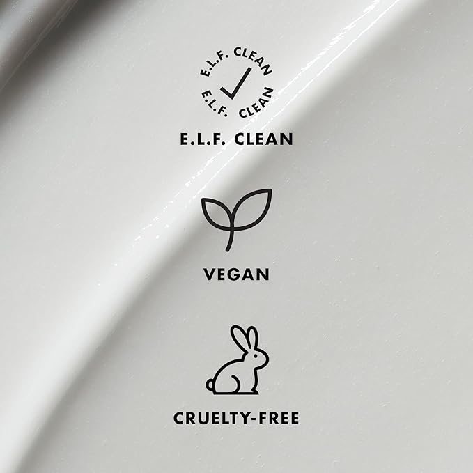 e.l.f. SKIN Mini Holy Hydration! Face Cream, Moisturizer For Nourishing & Plumping Skin, Infused With Hyaluronic Acid, Vegan & Cruelty-Free, 0.529 Oz (Pack of 2)