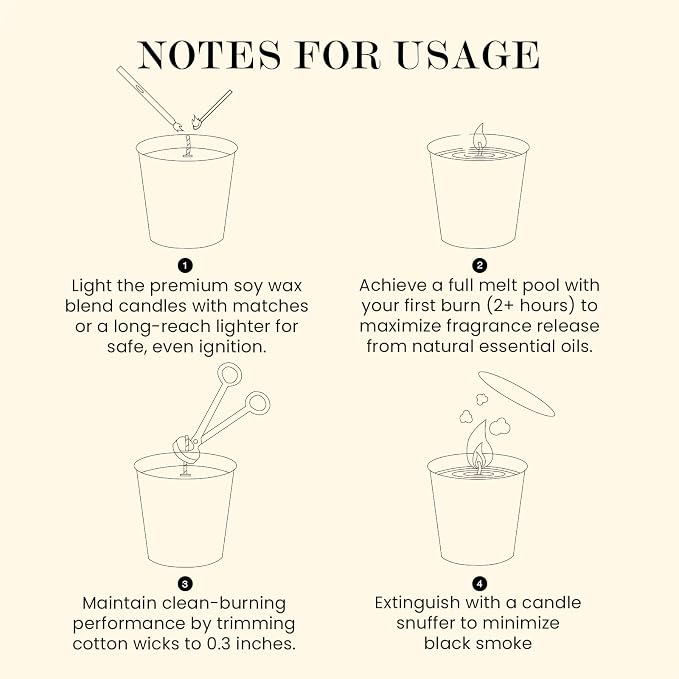 M&SENSE Natural Soy Candle| Bamboo Stream | 5.3 oz | Mini Spring Scented Candles for Relaxation, Valentines Day Gift, Home Décor | for Bedroom, Office, Small