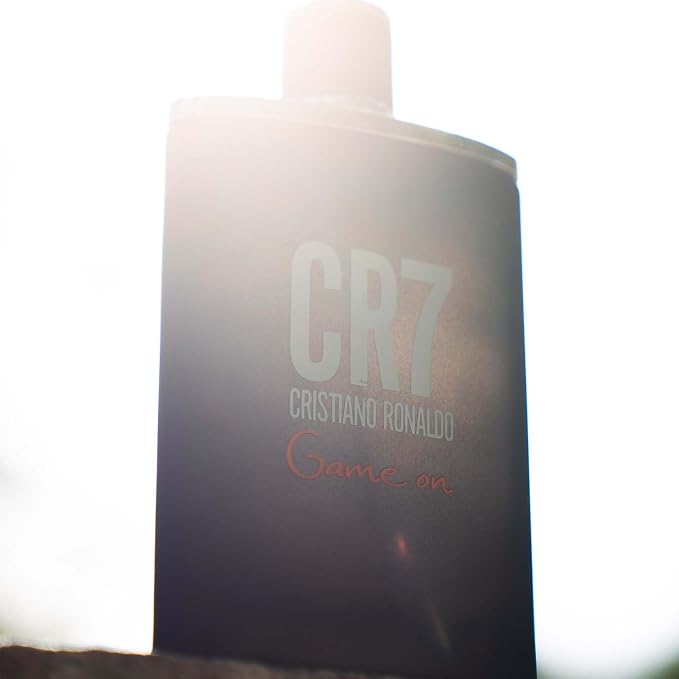 CR7 Game On Cristiano Ronaldo - Eau De Toilette Cologne Scent for Men - With Papaya, Ice, Cedar, and Cashmere Wood - From Cristiano Ronaldo's Original Men's Fragrance Collection - 3.4 oz