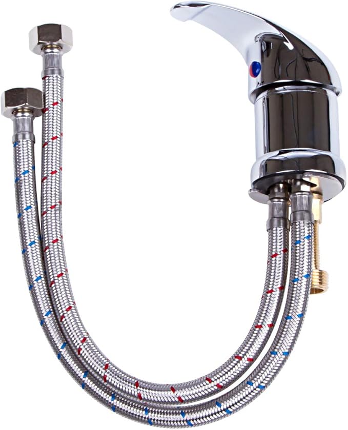 Salon Shampoo Bowl Hot and Cold Faucet Handle Spa Quality by eMarkBeauty TLC-1164NR