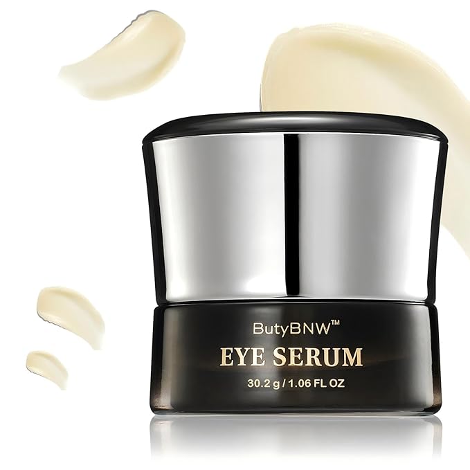 Retinol Eye Serum for Dark Circles & Puffy Eyes, Anti-Aging & Moisturizing, Firming & Brightening Treatment to Hydrate & Refresh, 1.06 fl oz