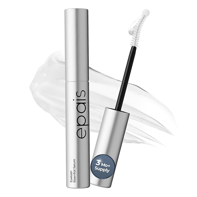 EPAIS Eyelash Growth Serum & Lash Conditioner, 7 Peptide & Biotin Formula for Longer & Fuller Looking Lashes and Brows, Prostaglandin-Free, Jumbo 15ml (3+ Month Supply), Korean Lash Serum