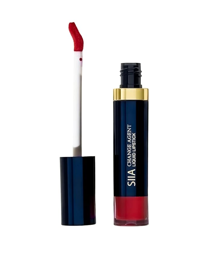 SIIA Cosmetics Change Agent Liquid Lipstick in Midnight Rose